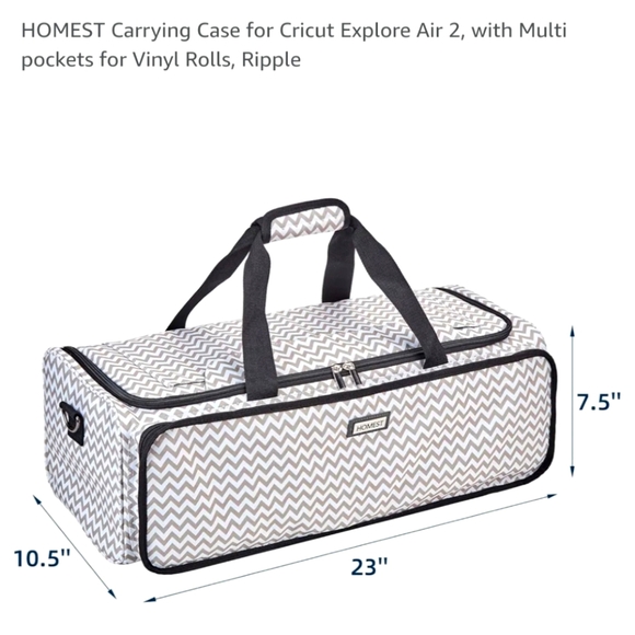 Homest carrying case for multipe Scrapbooking and so much more Cricuts NIB - Picture 6 of 11